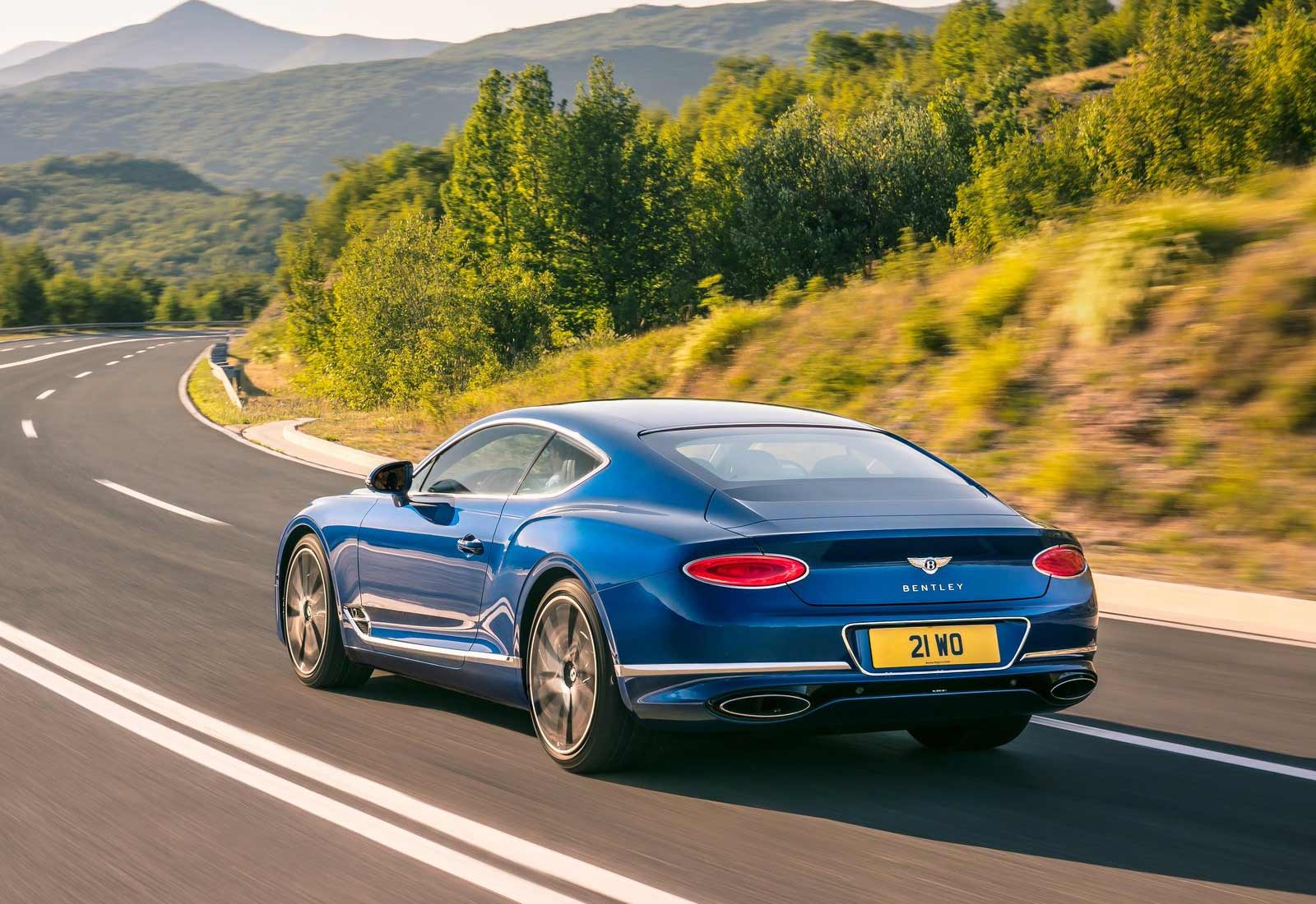 Bentley Continental GT 2018, sus mejores imágenes