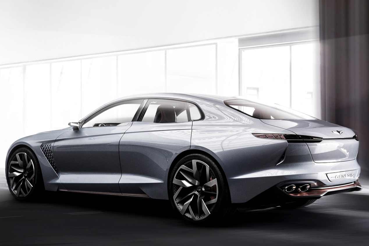 El Genesis G70, el "gemelo" del Kia Stinger, casi a punto