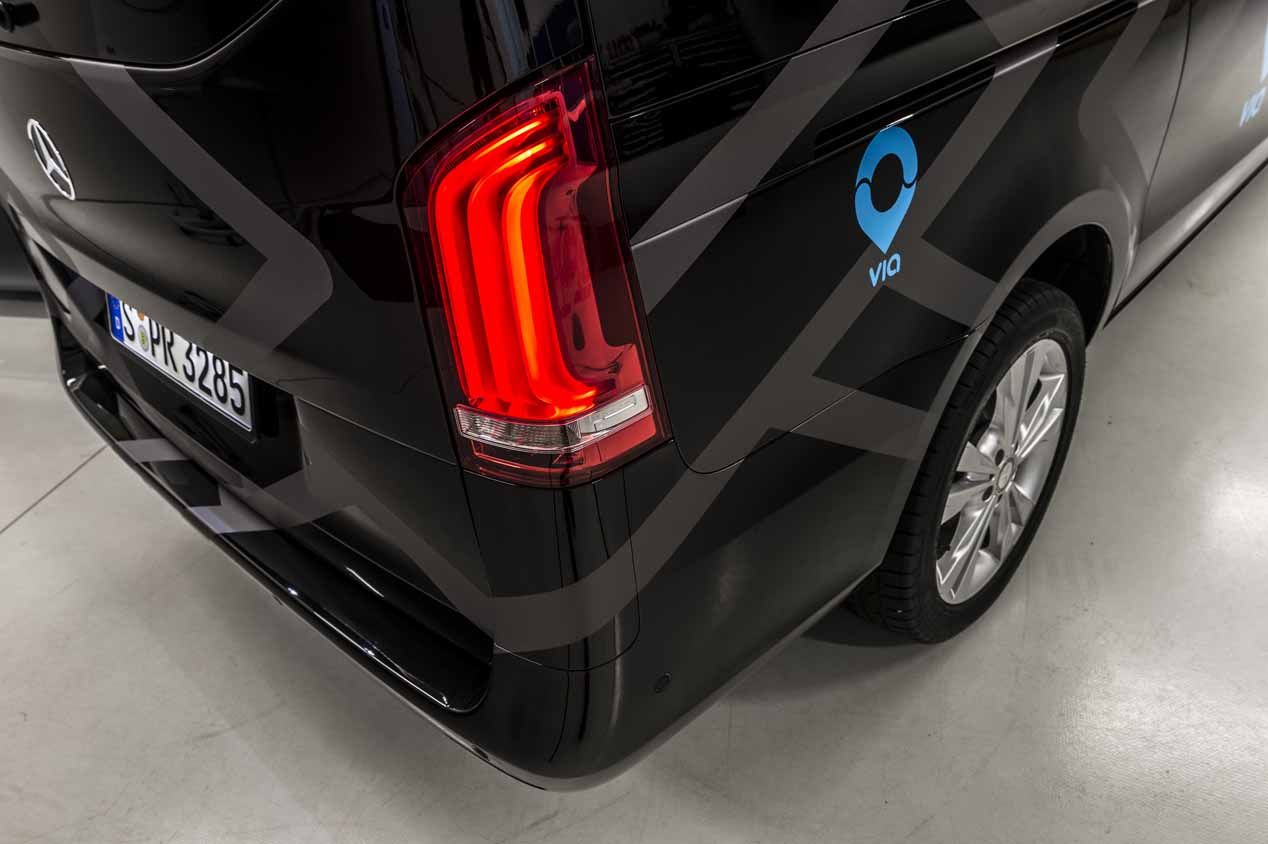 Mercedes y Via se unen para la movilidad a demanda con minibuses urbanos compartidos