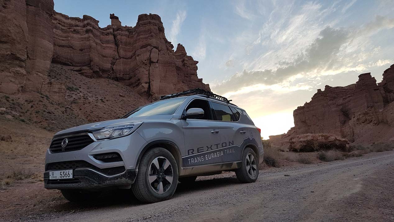 SsangYong Rexton, un SUV grande muy válido para practicar todo terreno