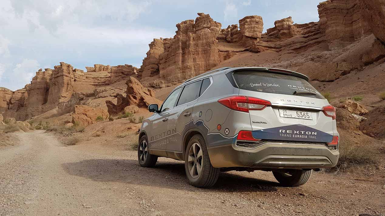 SsangYong Rexton, un SUV grande muy válido para practicar todo terreno