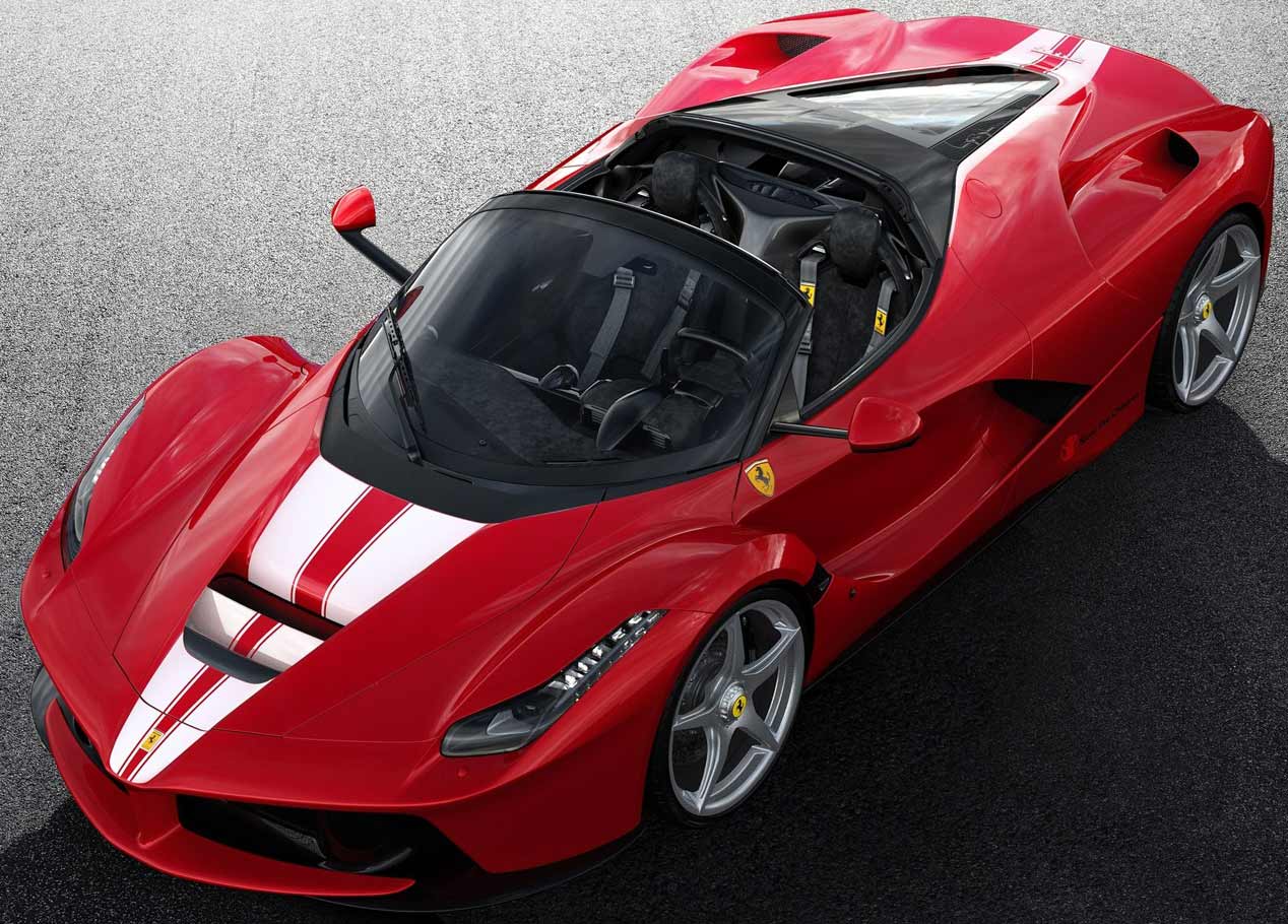 El Ferrari LaFerrari Aperta más solidario