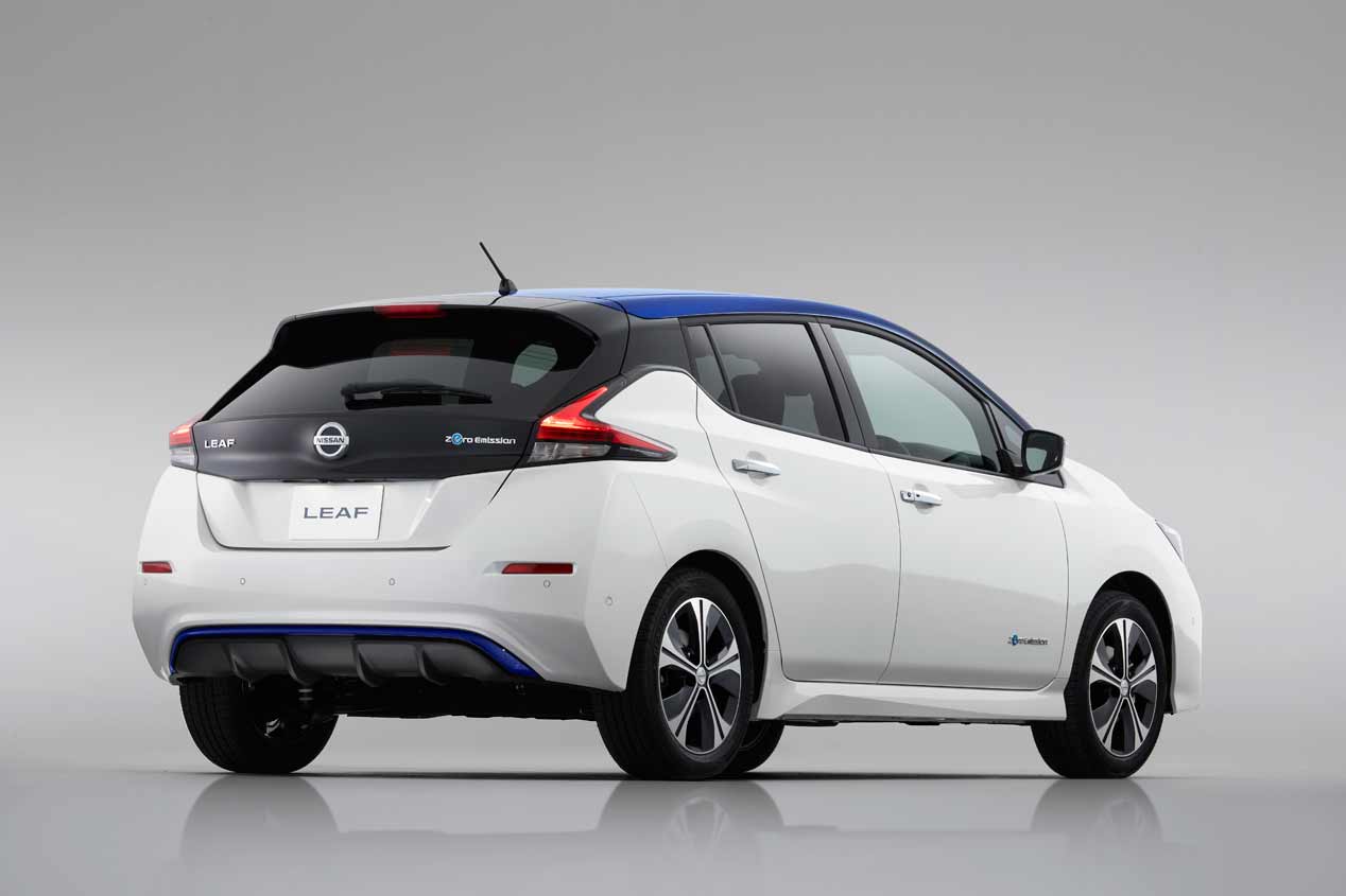 Nissan Leaf 2018: las fotos de la nueva generación