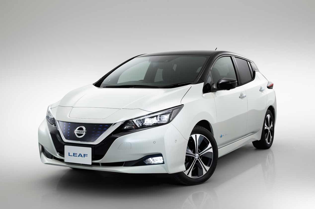 Nissan Leaf 2018: las fotos de la nueva generación