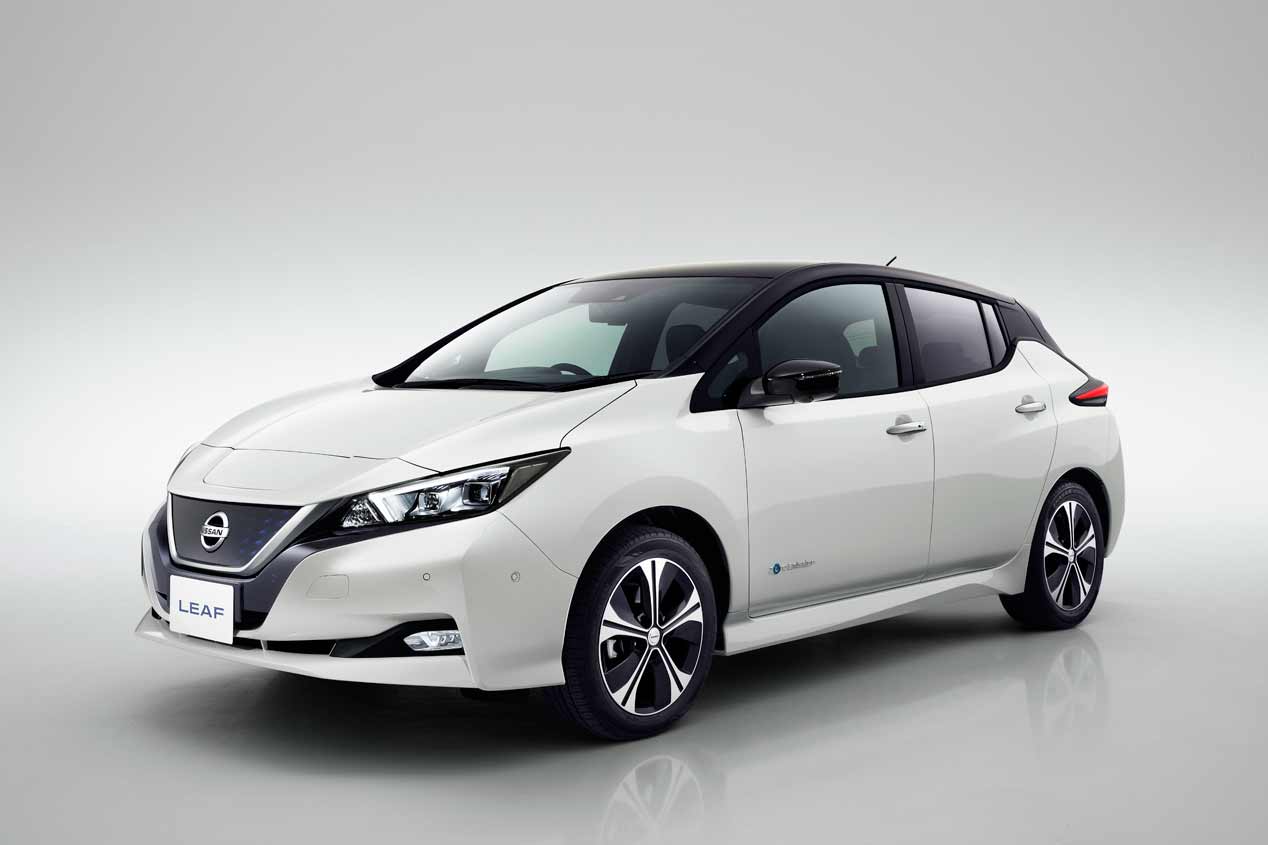 Nissan Leaf 2018: las fotos de la nueva generación