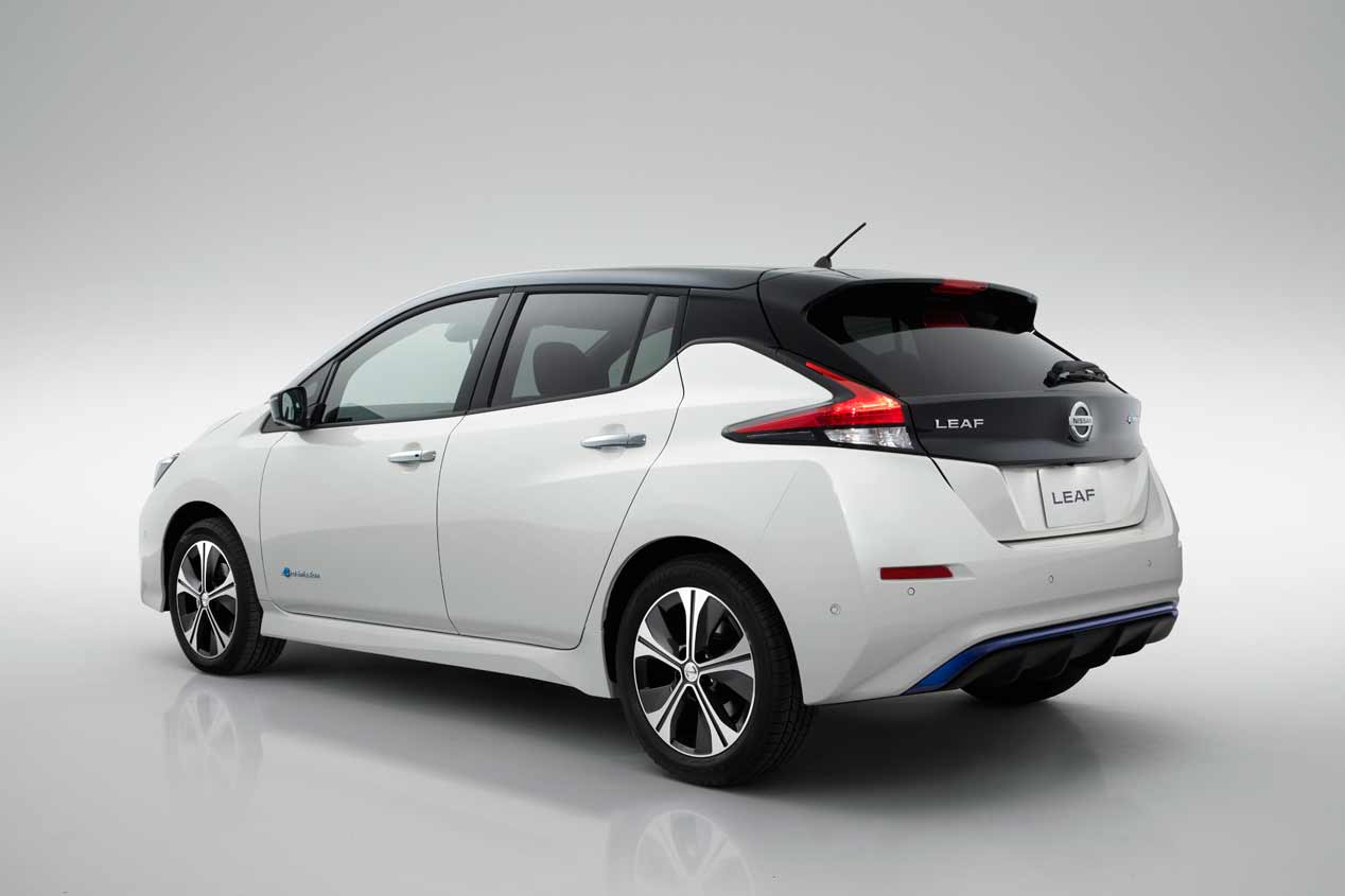 Nissan Leaf 2018: las fotos de la nueva generación