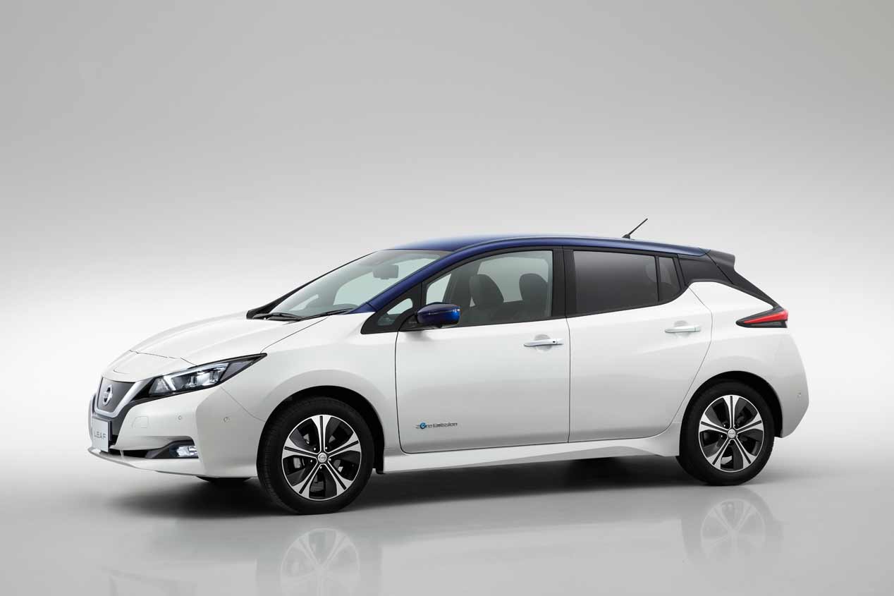 Nissan Leaf 2018: las fotos de la nueva generación