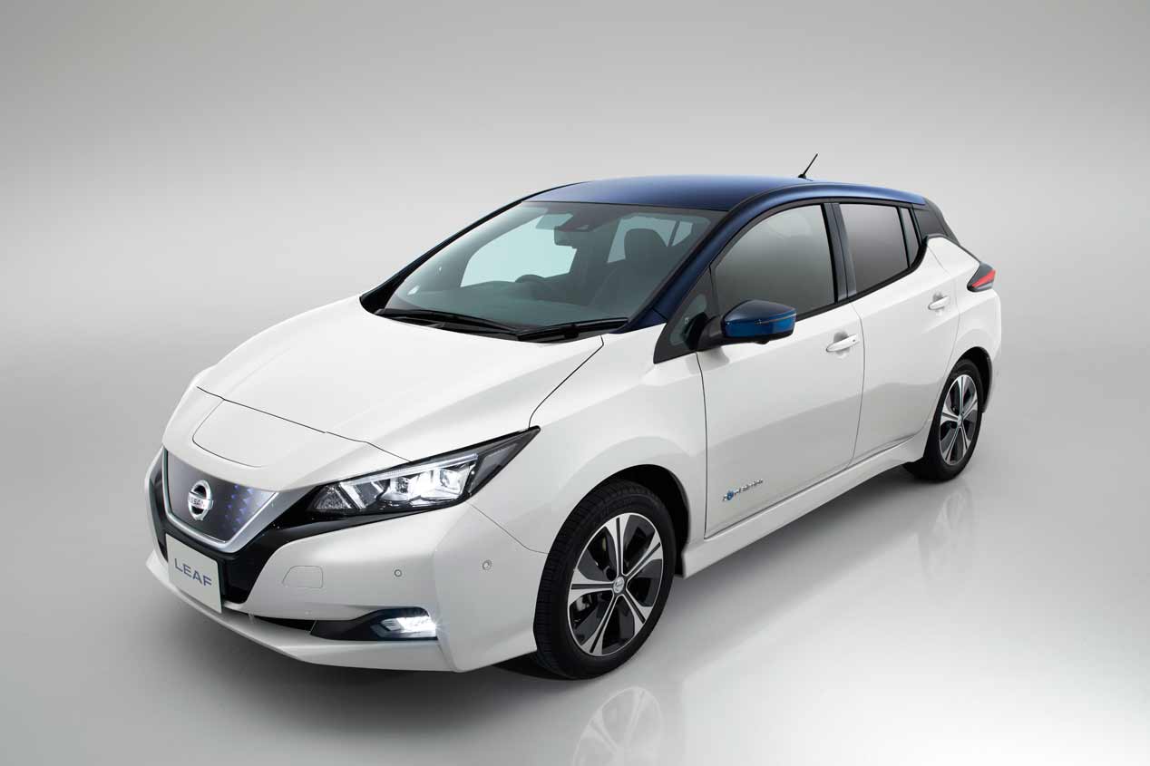 Nissan Leaf 2018: las fotos de la nueva generación