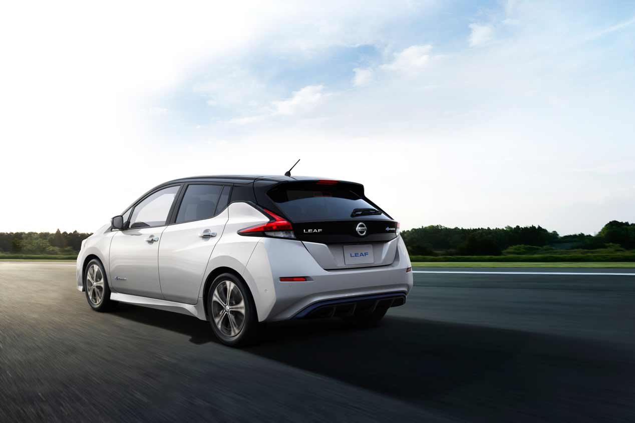 Nissan Leaf 2018: las fotos de la nueva generación