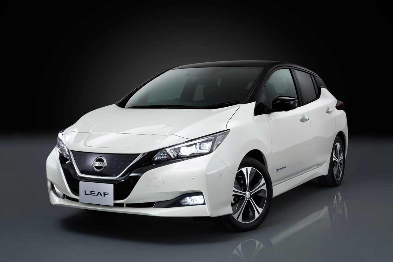 Nissan Leaf 2018: las fotos de la nueva generación