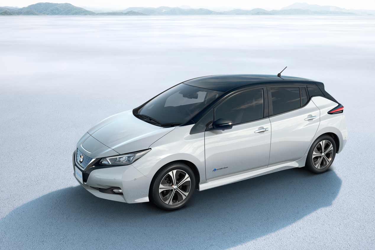 Nissan Leaf 2018: las fotos de la nueva generación