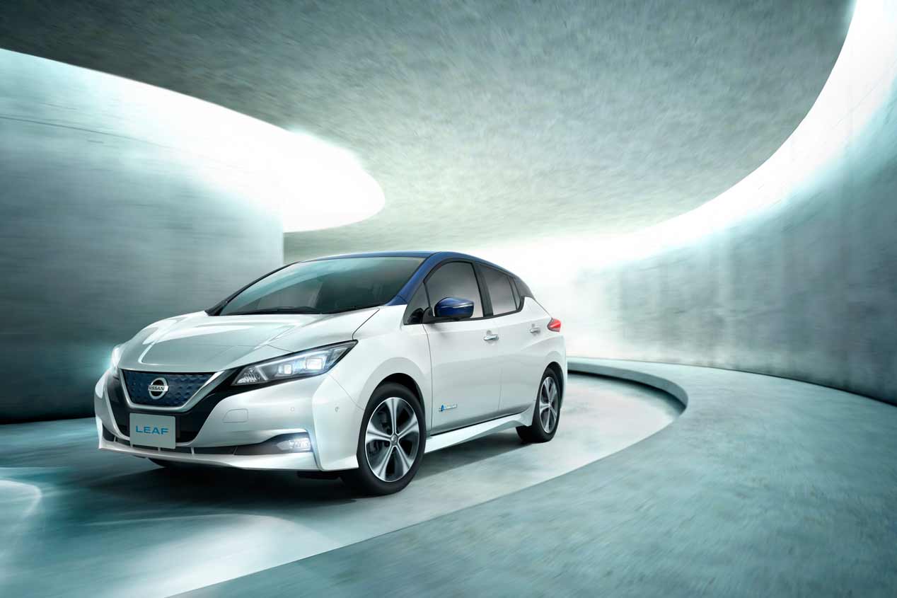 Nissan Leaf 2018: las fotos de la nueva generación