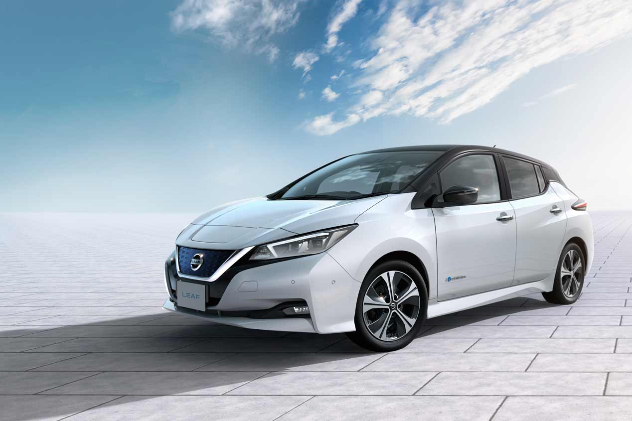 Nissan Leaf 2018: las fotos de la nueva generación