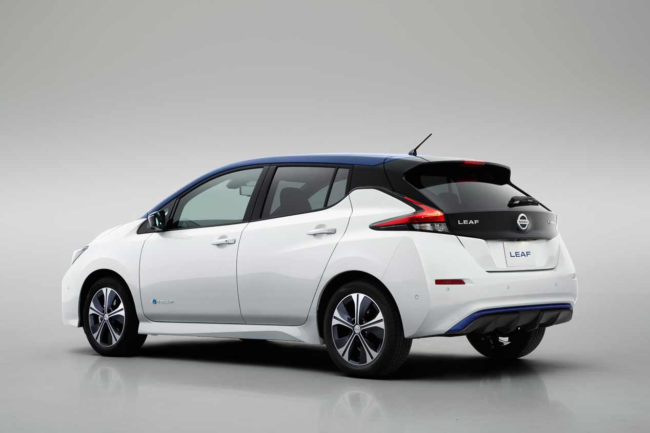 Nissan Leaf 2018: las fotos de la nueva generación