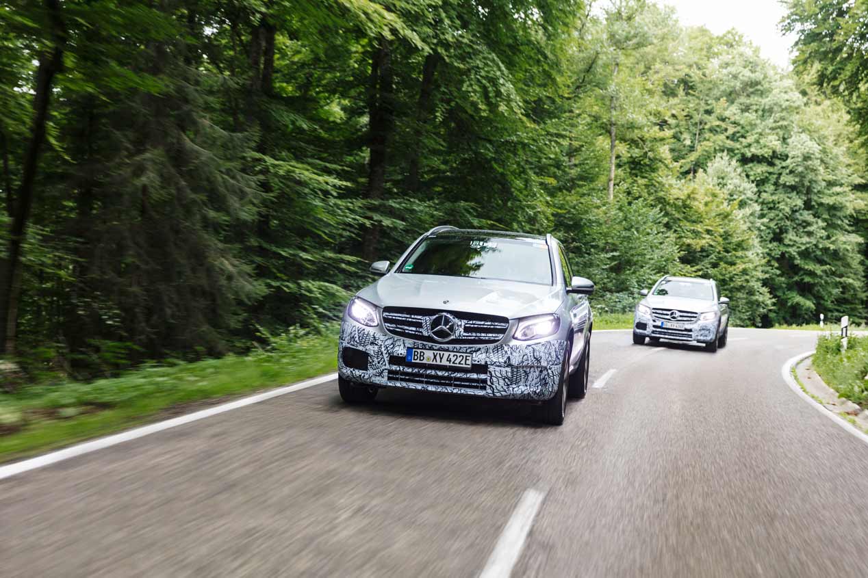 Mercedes GLC F-Cell: las fotos del futuro SUV de hidrógeno