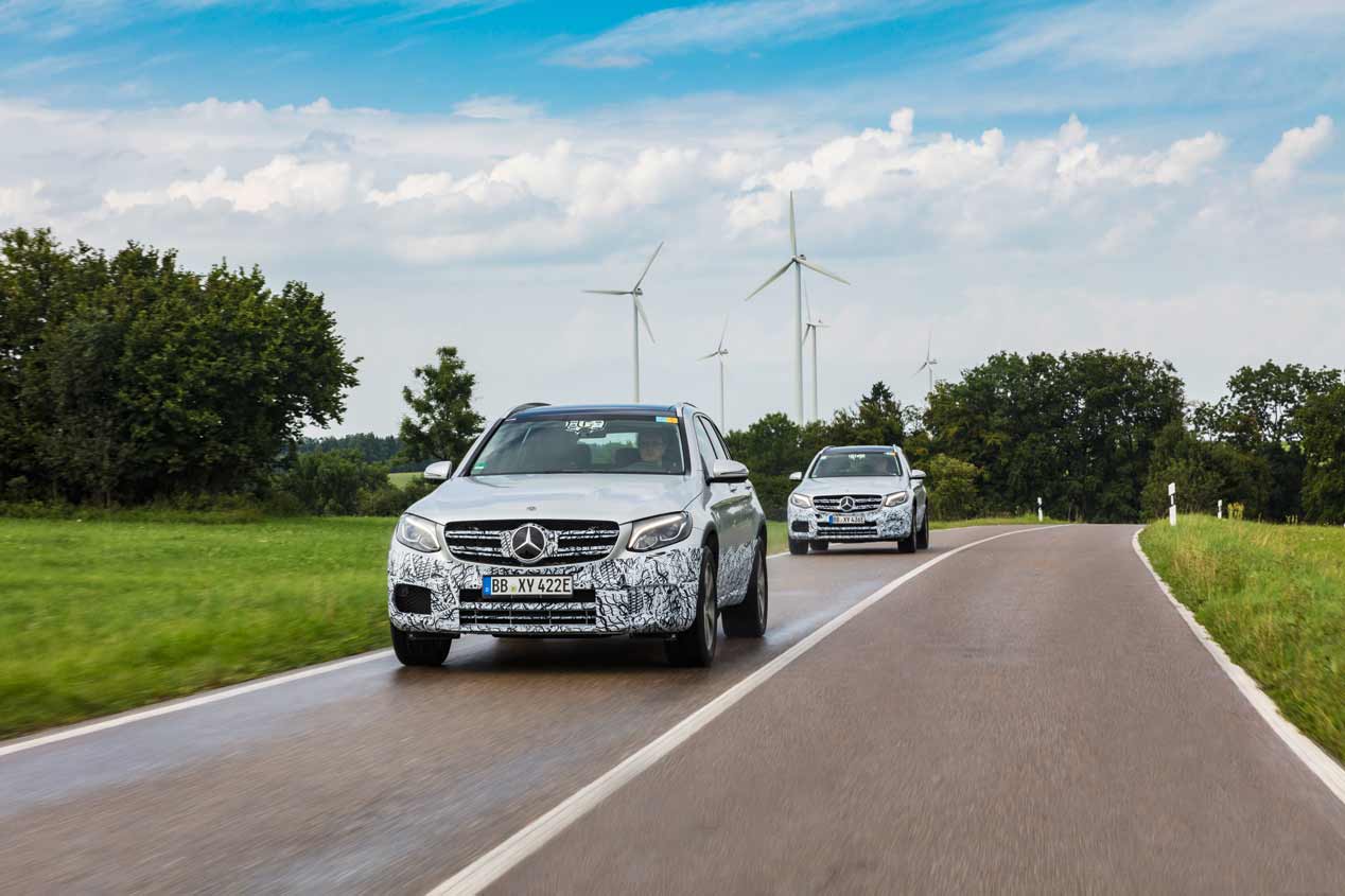 Mercedes GLC F-Cell: las fotos del futuro SUV de hidrógeno