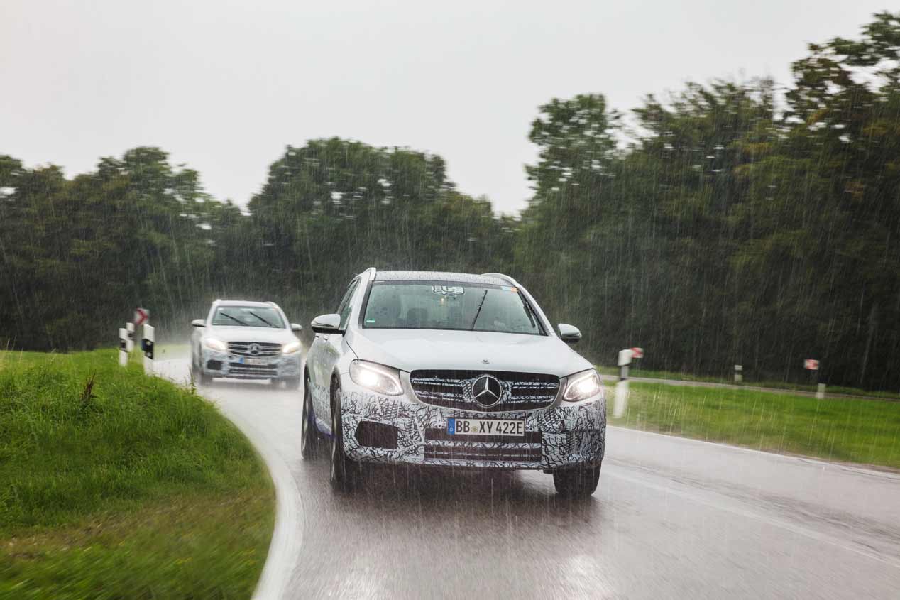 Mercedes GLC F-Cell: las fotos del futuro SUV de hidrógeno