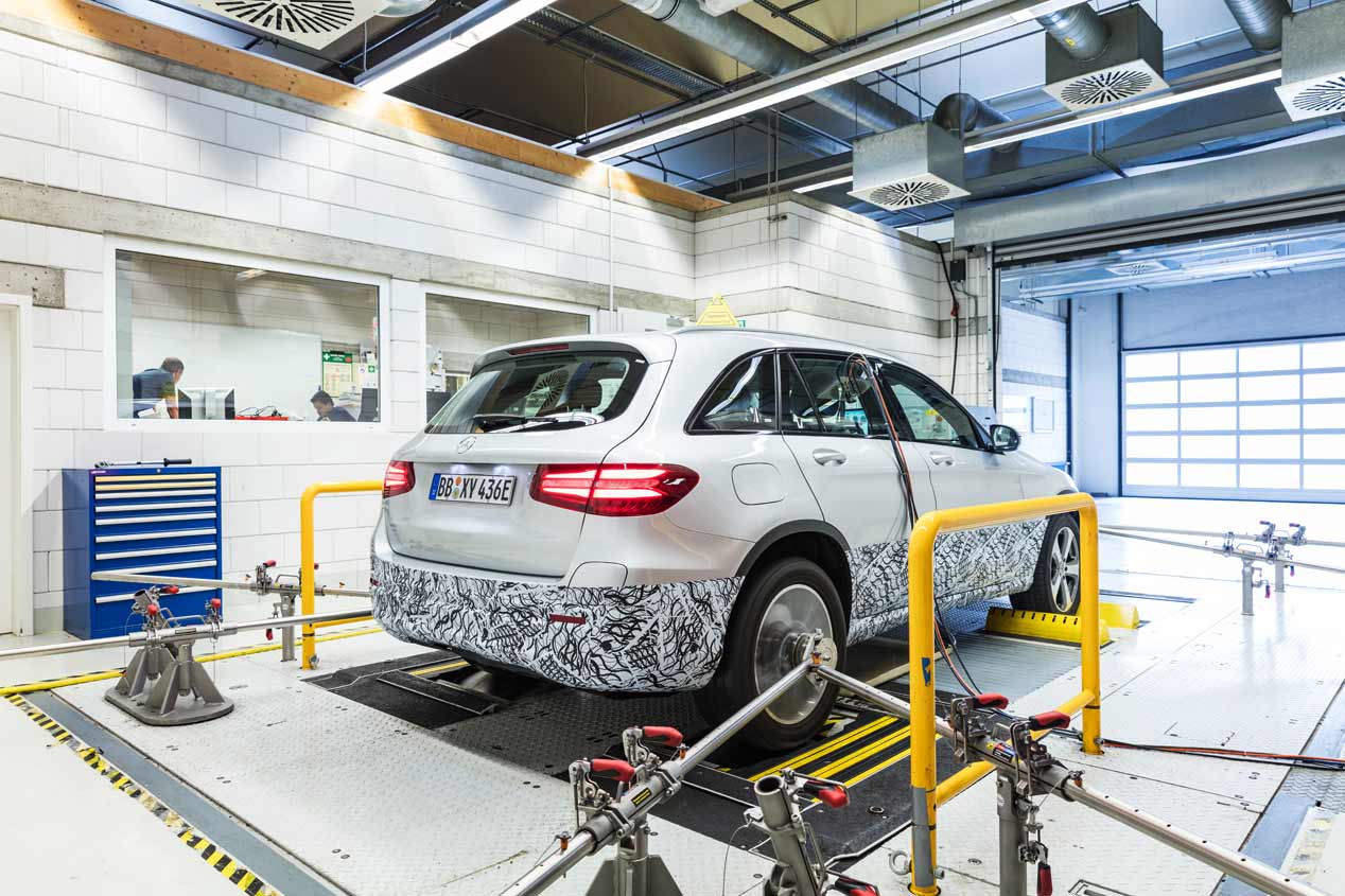 Mercedes GLC F-Cell: las fotos del futuro SUV de hidrógeno
