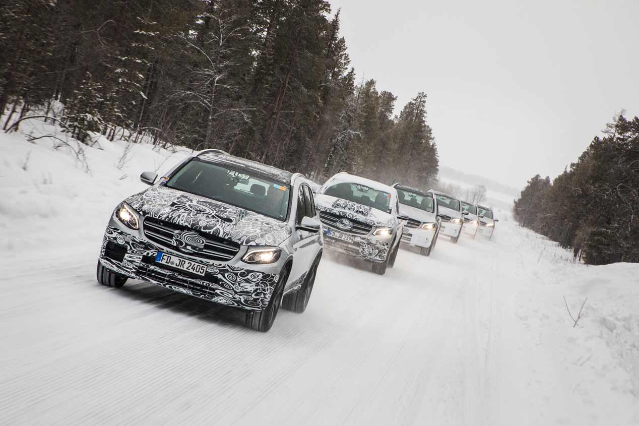 Mercedes GLC F-Cell: las fotos del futuro SUV de hidrógeno