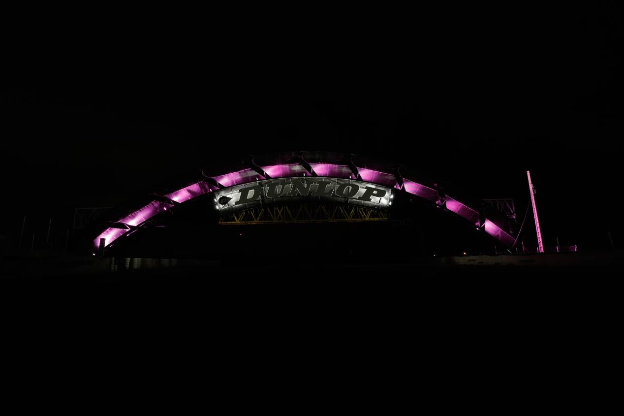 Así luce el nuevo puente Dunlop del Circuito del Jarama
