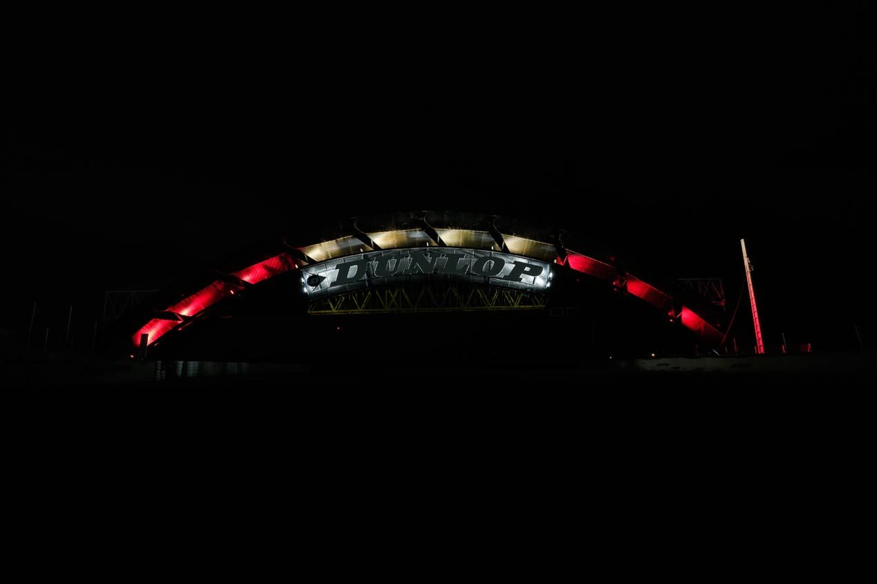 Así luce el nuevo puente Dunlop del Circuito del Jarama