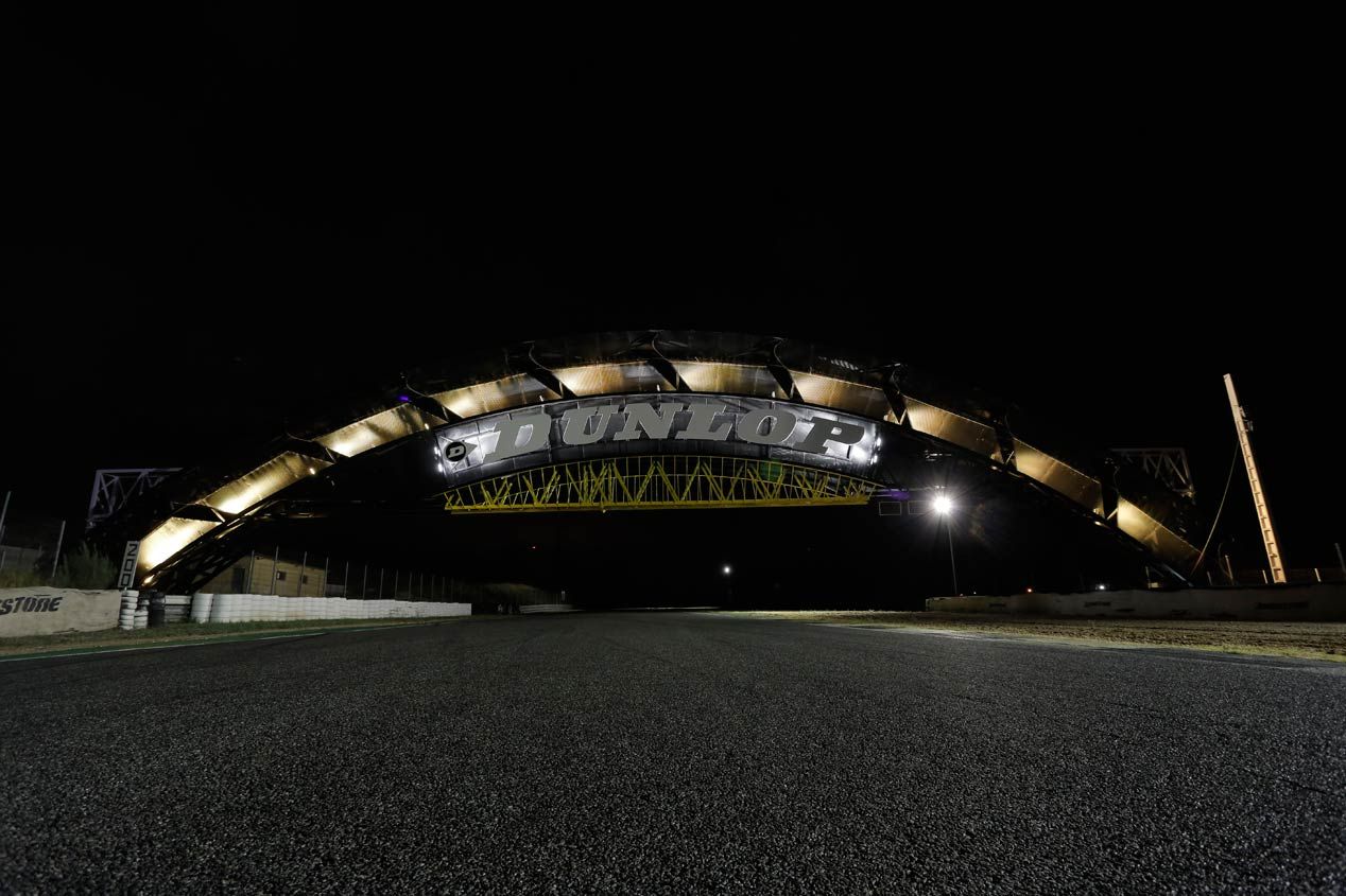 Así luce el nuevo puente Dunlop del Circuito del Jarama