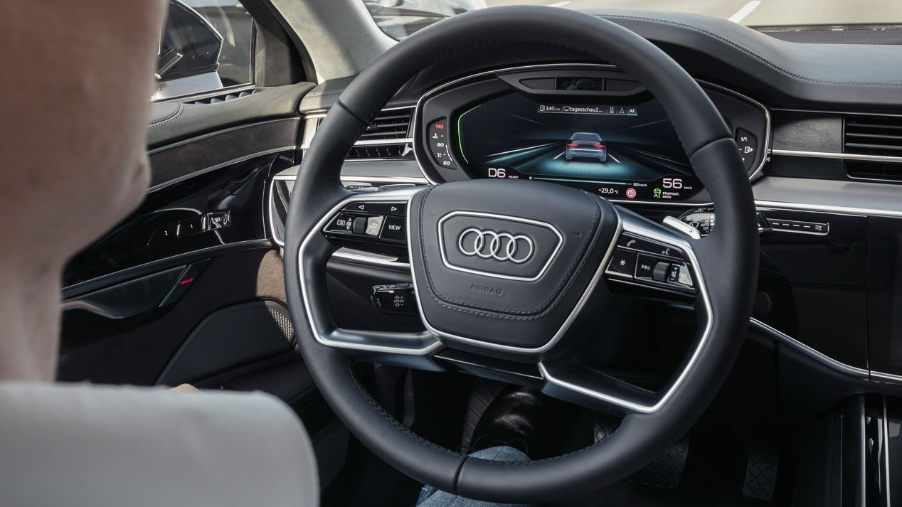 Audi traffic jam pilot: la conducción autónoma del nuevo Audi A8