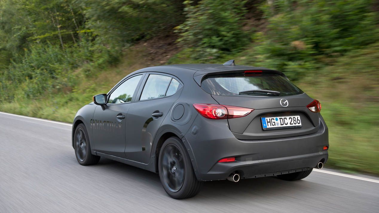 Skyactiv-X conducimos el motor de gasolina que funciona como un Diesel