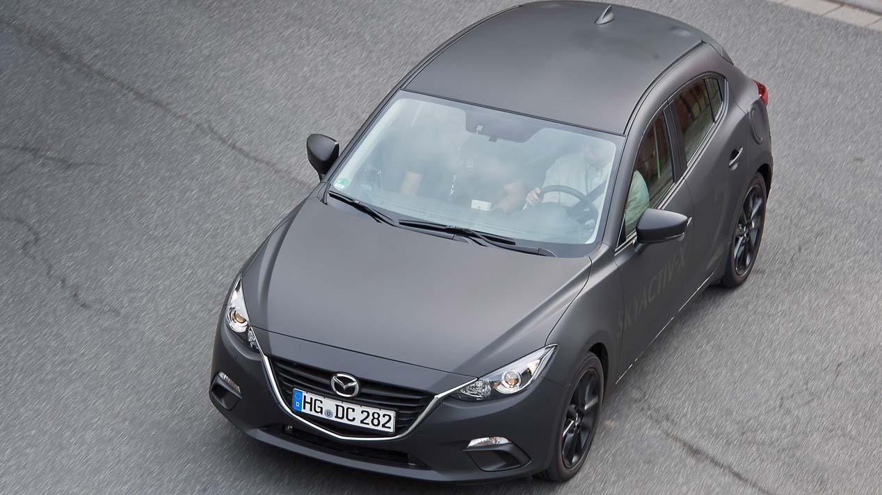 Skyactiv-X conducimos el motor de gasolina que funciona como un Diesel