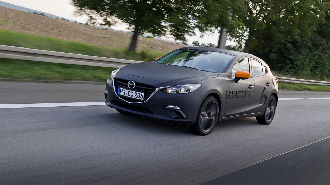 Skyactiv-X conducimos el motor de gasolina que funciona como un Diesel