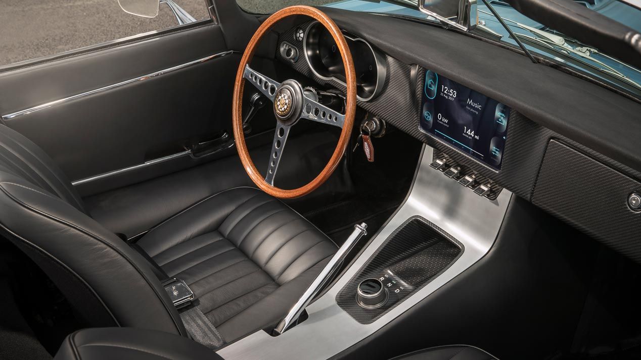 Jaguar E-Type Concept Zero, un clásico electrificado