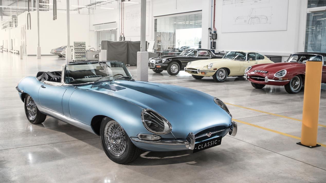 Jaguar E-Type Concept Zero, un clásico electrificado