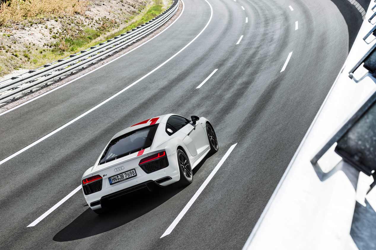 Audi R8 V10 RWS, el primer tracción trasera de Audi