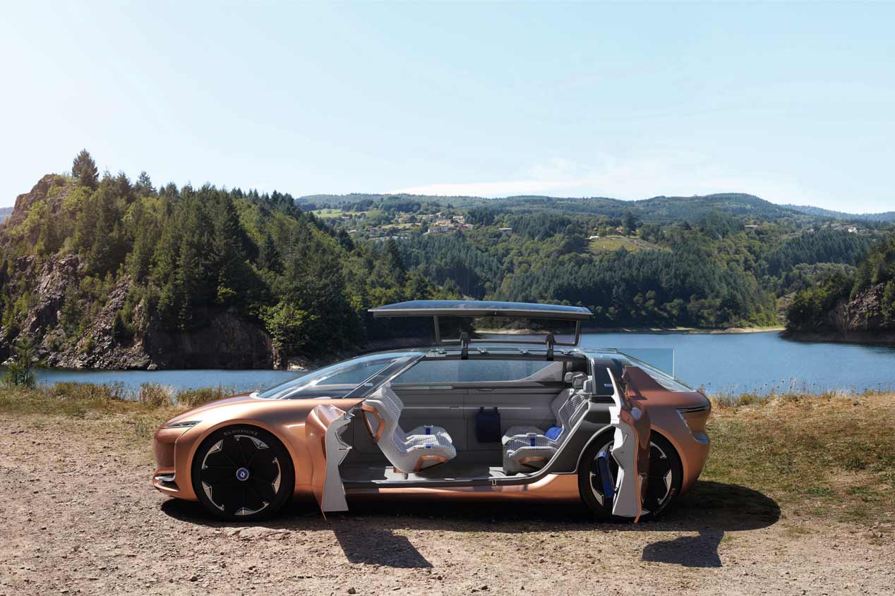 Renaut Symbioz, las fotos del coche del futuro