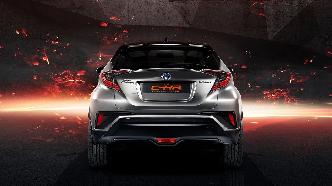 Toyota C-HR Hy Power, el SUV híbrido gana músculo