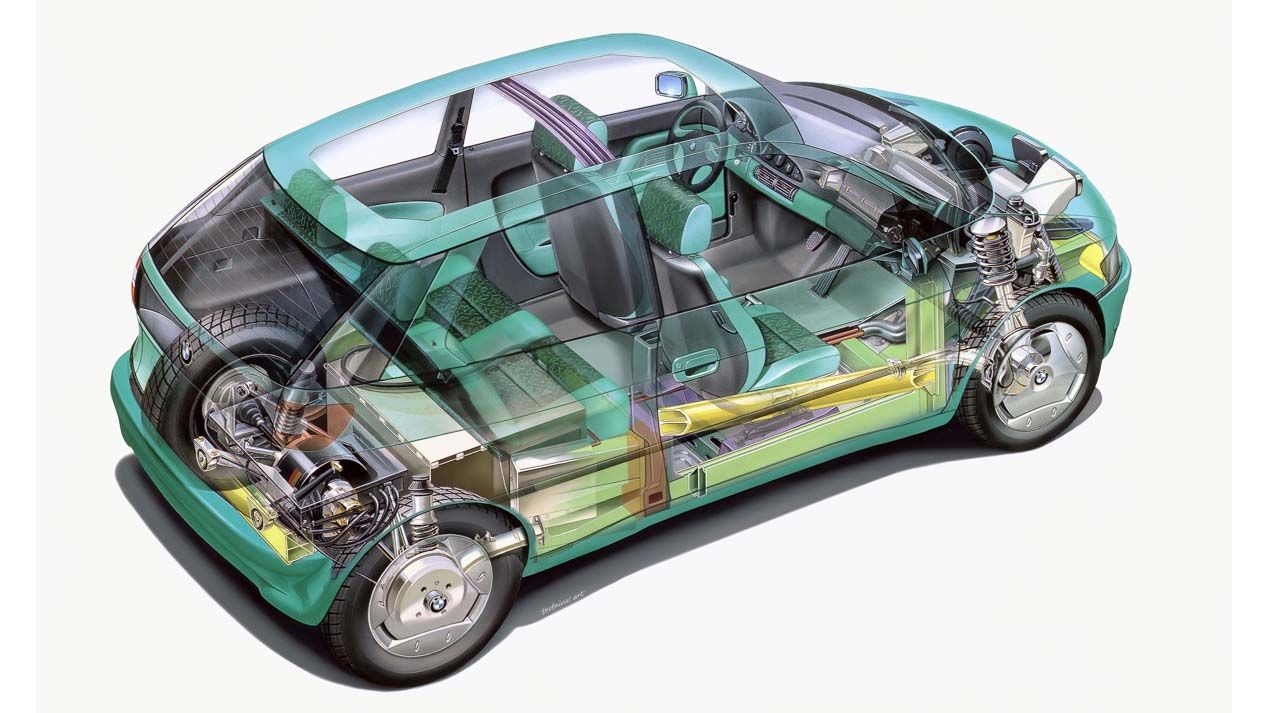 BMW E1, el primer eléctrico de la marca