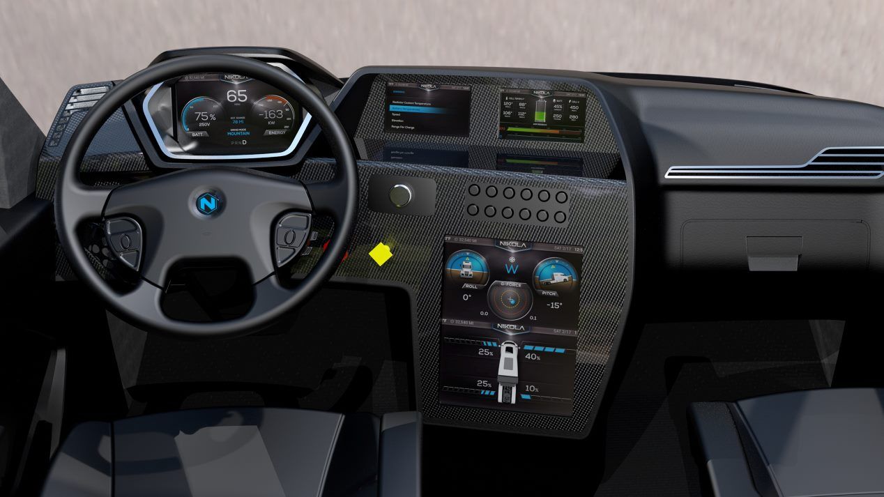 Nikola One y Two: así será el camión eléctrico que llegará en 3 años