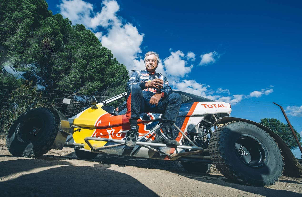 Pique familiar: Carlos Sainz vs Carlos Sainz Jr., en car-cross