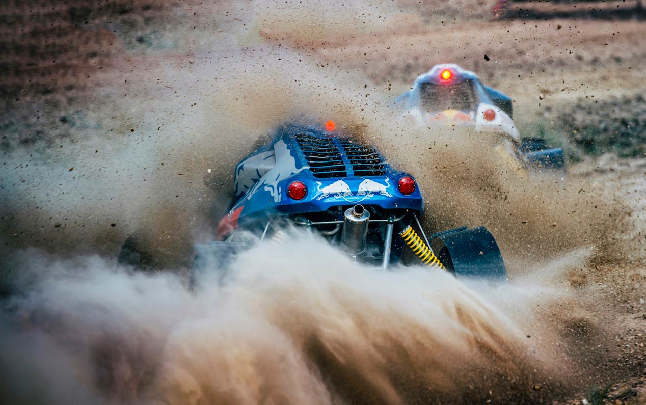 Pique familiar: Carlos Sainz vs Carlos Sainz Jr., en car-cross
