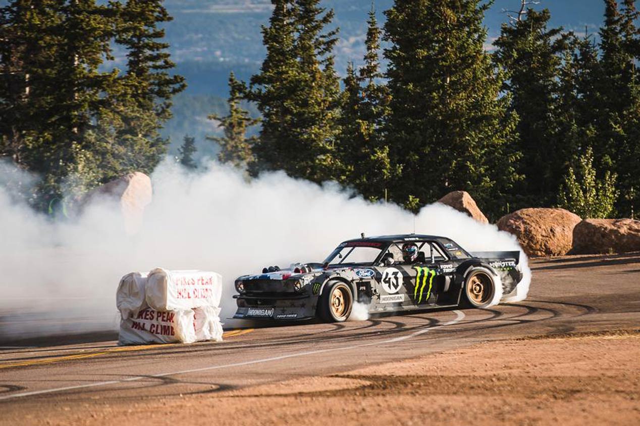 Ken Block y su última "Climbkhana" en Pikes Peak. ¡Espectacular!