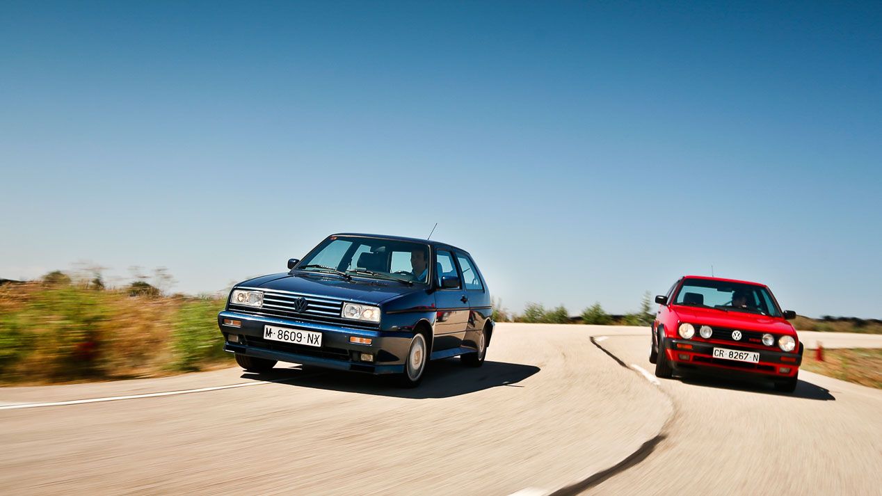 Volkswagen Golf GTI G60 y Rallye: dos clásicos deportivos