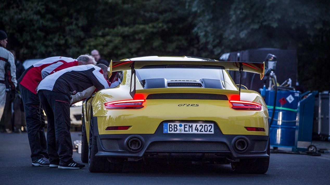 Porsche 911 GT2 RS, rey de Nurburgring