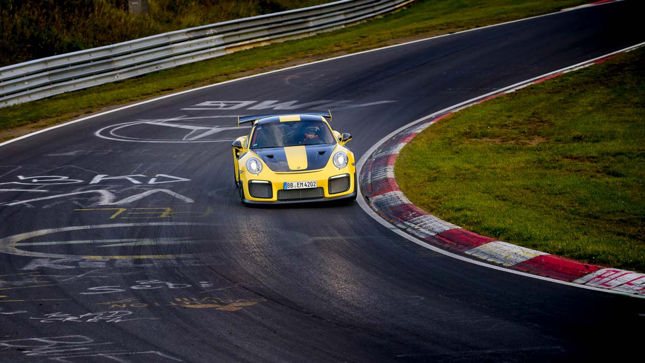 Porsche 911 GT2 RS, rey de Nurburgring