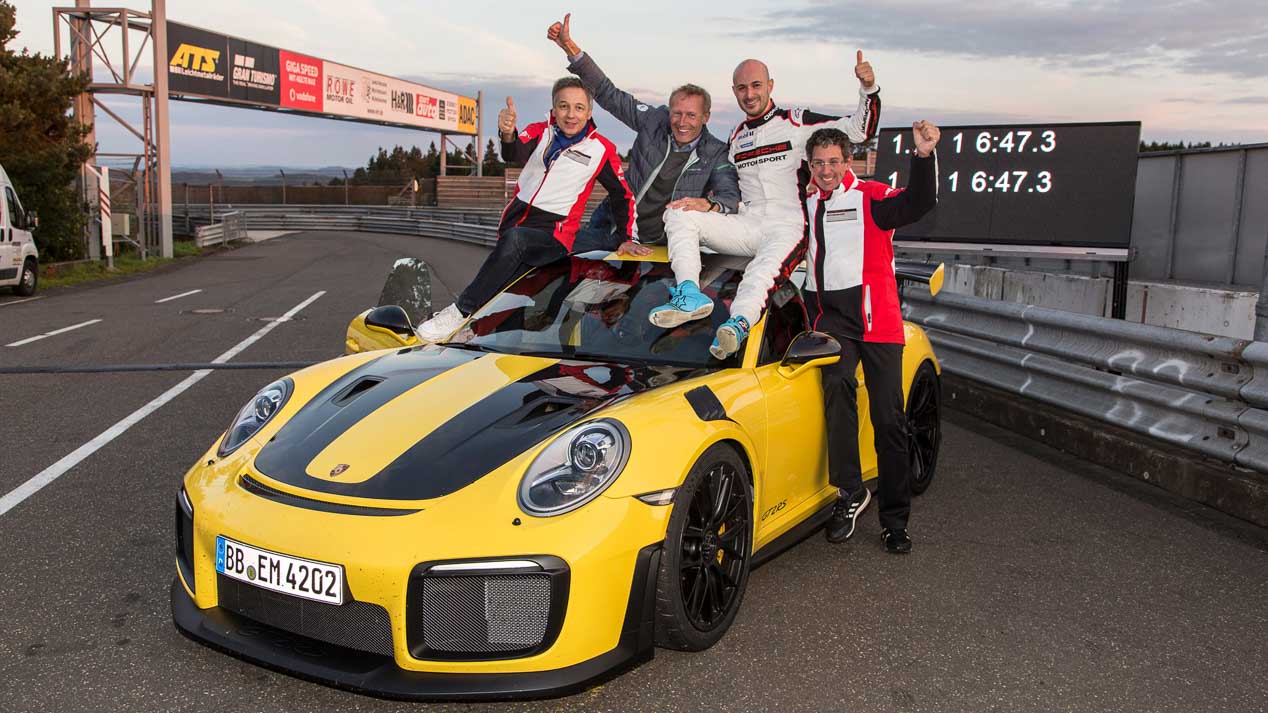 Porsche 911 GT2 RS, rey de Nurburgring