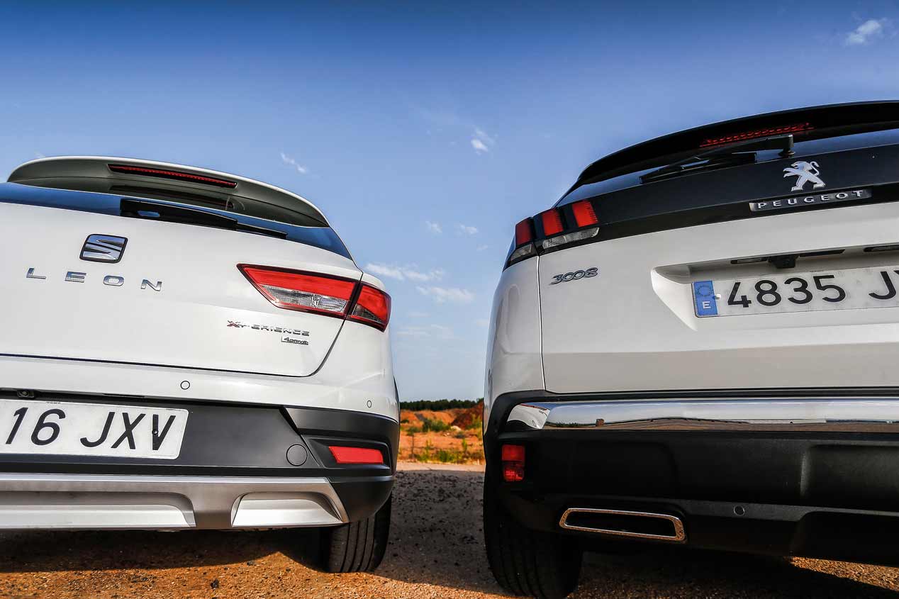 Peugeot 3008 BlueHDI 180 vs Seat León X-Perience TDI 184