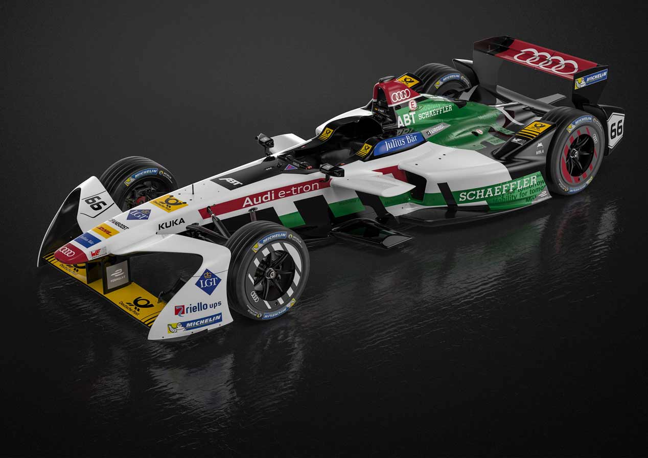 Audi E-Tron FE04, así es el monoplaza de Audi para la Fórmula E