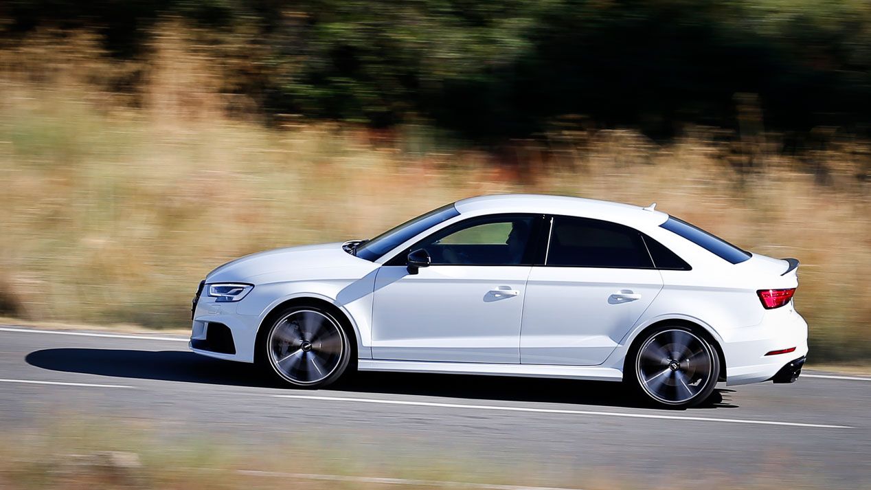 Prueba: Audi RS3 Sedán, un cohete deportivo