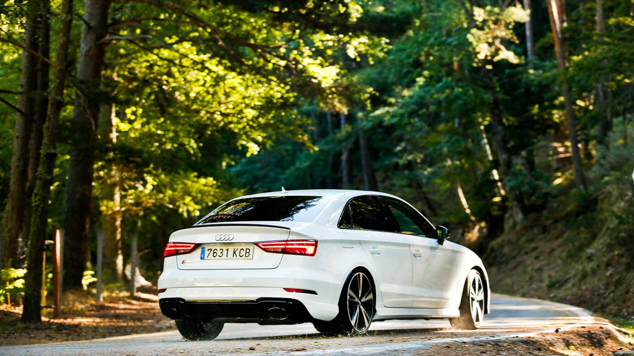 Prueba: Audi RS3 Sedán, un cohete deportivo