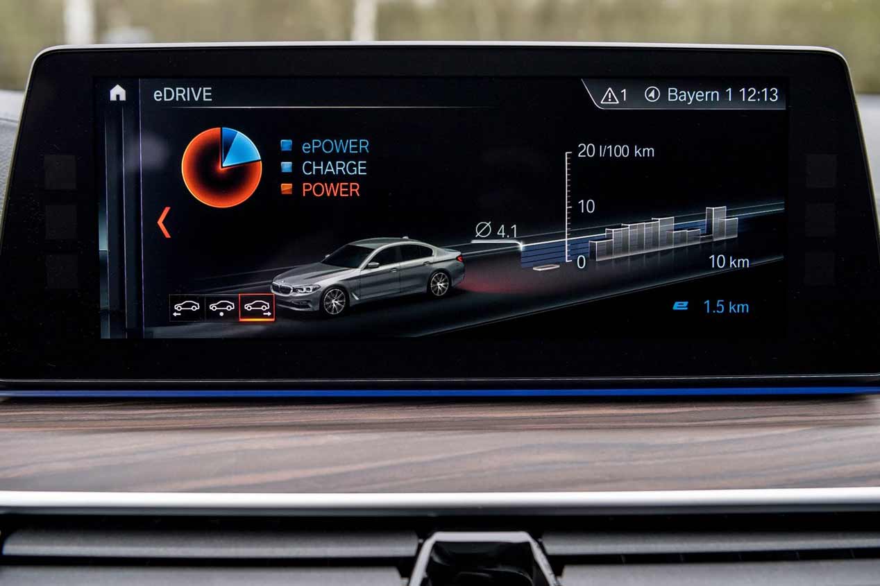 A prueba el BMW 530e iPeformance híbrido enchufable
