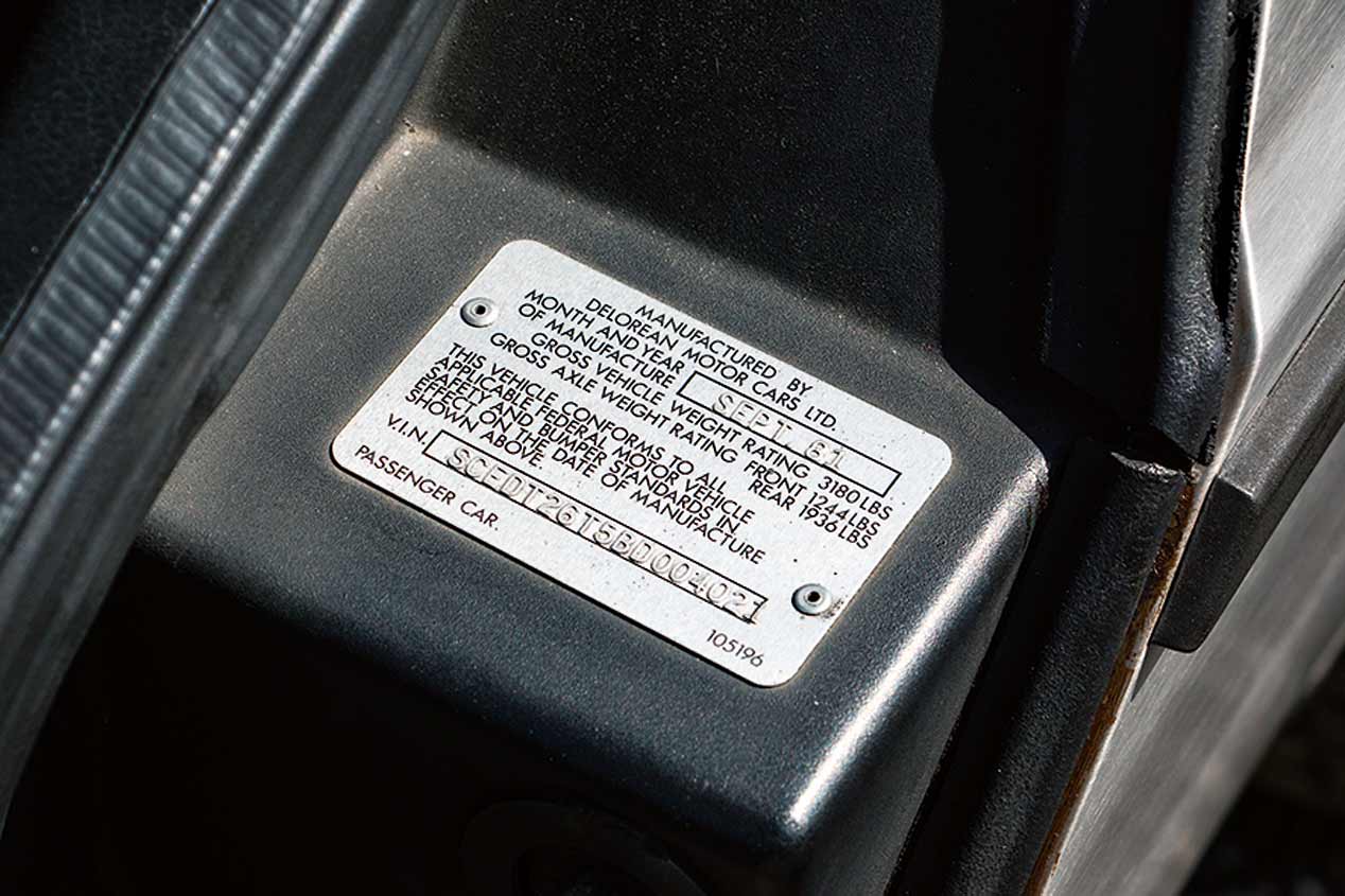 A prueba el DeLorean DMC-12 de Regreso al Futuro